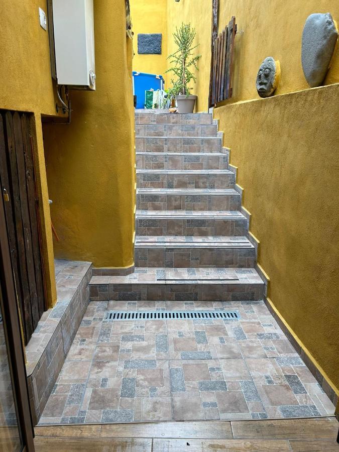 Tradicional Casa Canaria Con Piscina Y Vistas Al Teide Icod De Los Vinos Exterior foto