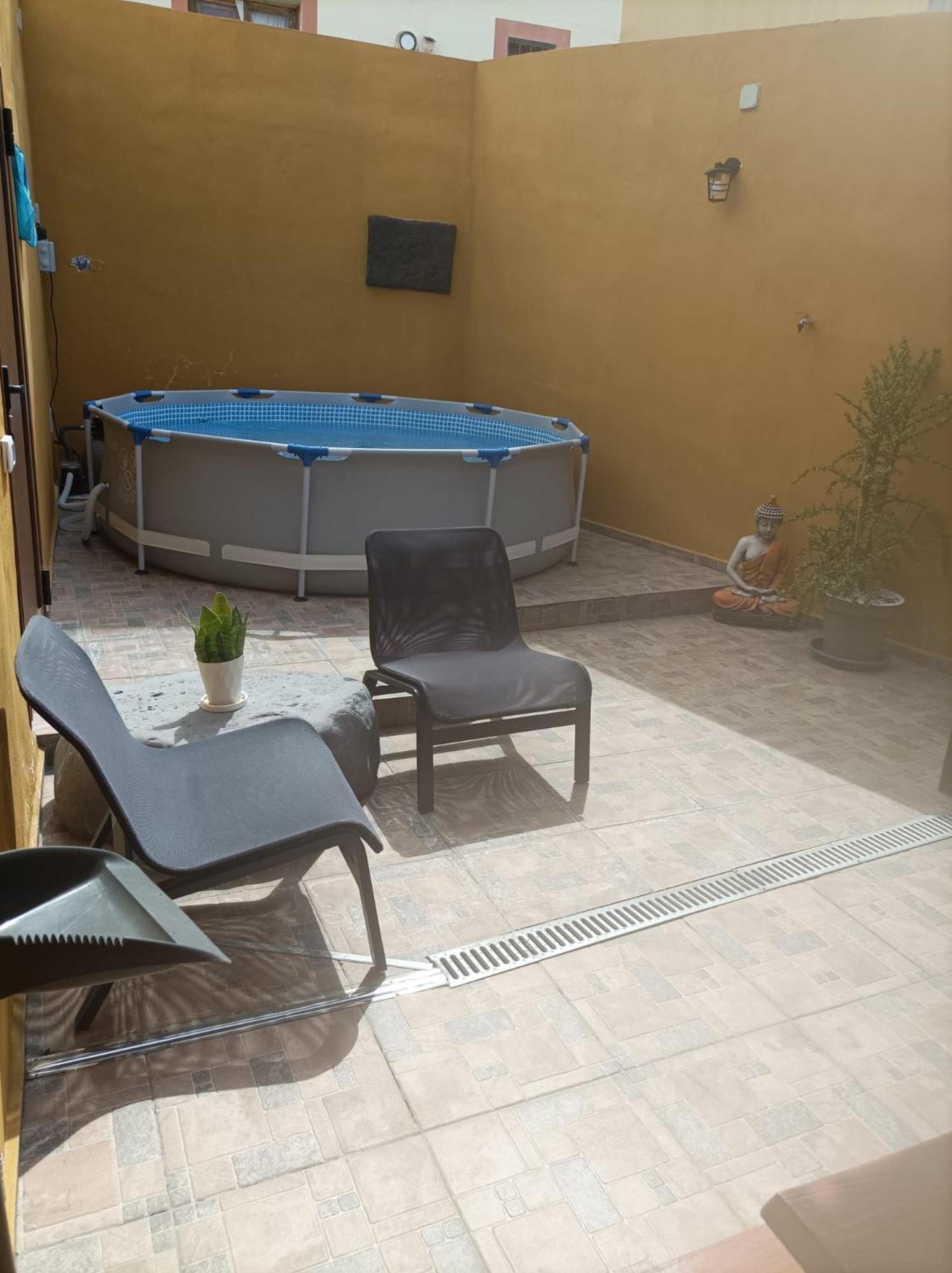 Tradicional Casa Canaria Con Piscina Y Vistas Al Teide Icod De Los Vinos Exterior foto